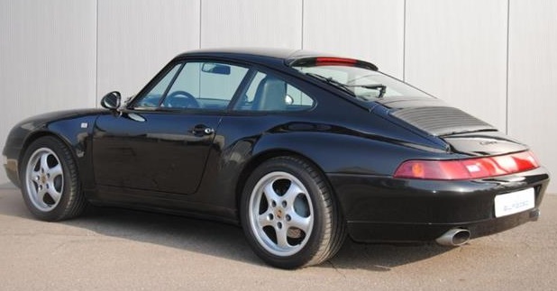 Left hand drive PORSCHE 911 993 CARRERA 2 TIPTRONIC COUPE